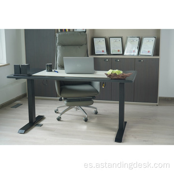 Muebles de oficina dual motor de soporte ajustable escritorio electrónico